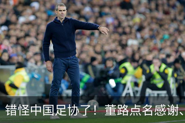 错怪中国足协了！董路点名感谢、否认被打压，未收到祝贺情有可原